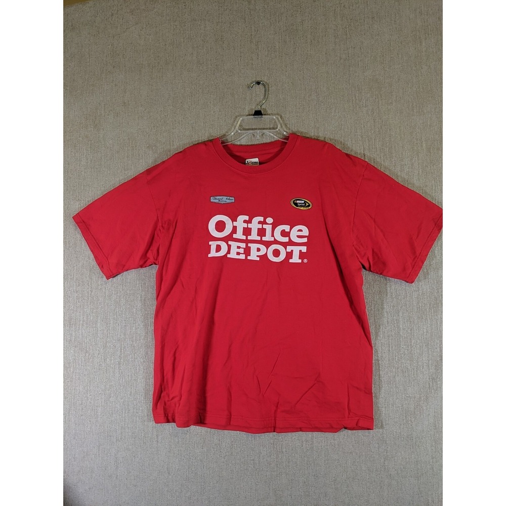 Chase Authentics Nascar Men's T Shirt Red XL Cotton‎ Tony Stewart Haas Racing